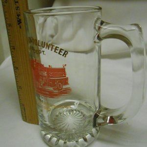 Vintage glass beer mug 12 ounces Ephratah 40 years 1947-1987 collectible nwot 🔥